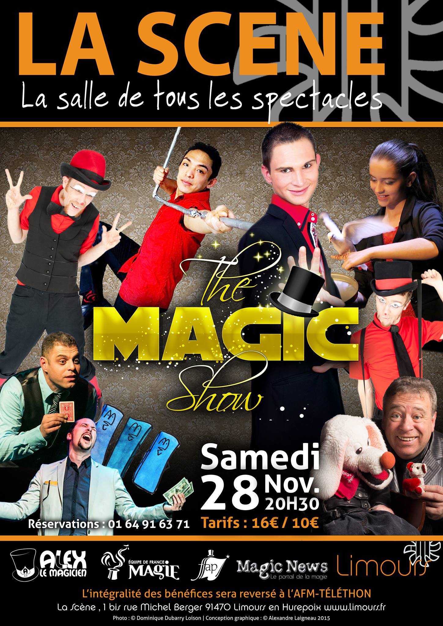 Affiche-The-Magic-Show-spectacle-de-magie-Limours-Téléthon